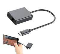 Adattatore di rete LAN Ethernet, adattatore Internet,Adattatore Ethernet di rete rapida da 1000 Mbps portatile | Cavi metallici Internet, per computer Connettività migliorata per P