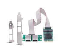 Adattatore di Rete PCIE A Doppia Porta RJ45 Gigabit Ethernet I350-AM2 Sche2871