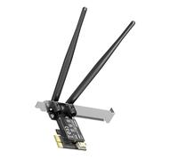 Adattatore di rete PCIe a due bande 900Mbps con Bluetooth compatibile 5.4 e antenne migliorate per la scheda di rete PCIe Connectivitys stabile