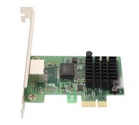 Adattatore di Rete per Server, Scheda di Rete PCIe Ad Alta velocità con Porta RJ45 da 2,5 Gbps con Indicatori LED, Supporta Full e Half Duplex, Scheda Adattatore di Rete per