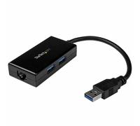 StarTech Adattatore Usb 3.0 A Ethernet Gigabit Con Hub Usb A 2 Porte Incorporato