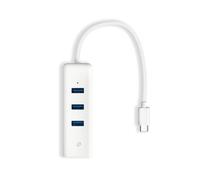 Adattatore di rete TP-Link UE330C USB-C 3xUSB 3.0 1Gbps Bianco