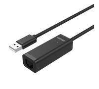 Adattatore di rete UNITEK Y-1468 USB Fast Ethernet 480 Mbit/s Nero