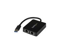 Adattatore di rete USB 3.0 a 2 porte Gigabit Ethernet - STARTECH.COM - Convertitore USB a 2x RJ45