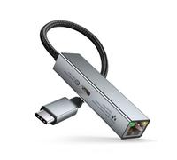 Adattatore di rete USB C ad alta velocità di Ethernet all'adattatore di USB tipo C RJ45 connettori di USB per il cuscinetto del telefono