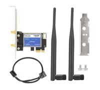 Adattatore di rete wireless per PC desktop, scheda Wi-Fi6E con Bluetooth 5.3, offre streaming nitido ed efficienza energetica, compatibile con