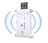 Adattatore di rete wireless USB per Internet senza fili | WiFi Range Extender, WiFi -band wireless 5GHz/866Mbps + 2,4 GHz/300 Mbps Delr