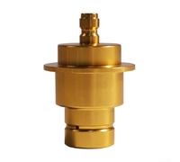 Adattatore di ricambio per sistema SodaStream Quick Connect compatibile con produttori di acqua, connettore in alluminio per bombola del gas per serbatoio di anidride carbonica, 52 x 36 mm, oro