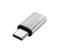 Adattatore Alimentatore Micro-USB femmina verso Micro-USB di tipo C maschio