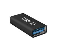 Prolunga da USB-C femmina a USB 3.1 femmina trasferimento 5Gbps compatto nero