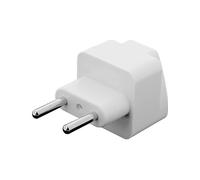 Multiadattatore per prese di UK, America e Caraibi verso USB tipo C - bianco