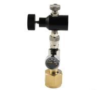 Adattatore di ricarica cilindro in ottone da 1,5 a CGA320 per SodaStream Terra/Art Big Tanks, connettore per stazione di riempimento 2000 PSI con guarnizione
