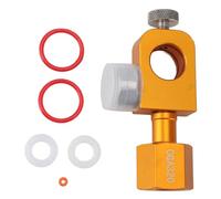 Adattatore di ricarica CO2 con manometro, CGA320 Carbonatore Stazione di Riempimento Soda Ricarica Adattatore Rapido per Carbonatore Soda Maker Macchina Valvola Accessorio di Ricarica