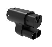 Adattatore di ricarica da tipo 2 a CCS2, spina convertitore EV for auto CCS Combo 2, connettore di ricarica rapida CA 32 A 22 kW for veicoli elettrici nelle stazioni di tipo 2