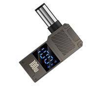 Adattatore di ricarica da USB C a DC - 100W PD Femmina Type-C a convertitore da a barile DC maschio con display digitale | Suggerimento per il connettore del caricabatterie, connettore del