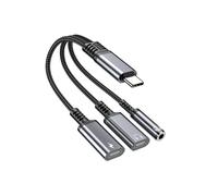 Adattatore di ricarica e cuffie USB C 3 in 1 per iPhone 151617 modello ProMaxPlu