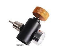 Adattatore Di Ricarica For Bombola Di CO2, Adattatore For Ricarica Cartuccia Di CO2, Regolatore Regolabile Compatibile Con Fusto Di Birra Artigianale Sodastream(CGA320)