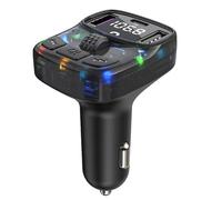 Adattatore di ricarica per auto, adattatore di ricarica rapida, ricarica automatica multipla, ricarica rapida per telefono, ricarica ambientale a LED per auto, ricarica USB per ricarica per auto