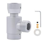 Adattatore di ricarica per bombola di riempimento CO2, adattatore per soda, convertitore di soda da W21.8-14 a TR21-4 per bombole per acquario, adattatore di ricarica per soda