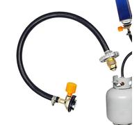 Adattatore di ricarica per bombole di gas | PIl flusso di propano, opzioni di utilizzoomema con un connettore del tubo, questo adattatore ha rapidamente dopo il congedo per il tran