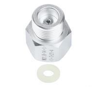 Adattatore di ricarica per cilindri in alluminio, TR21 x 4 a W21,8-14, convertitore per serbatoi SodaStream Ck2, connettore regolatore gas per uso acquario