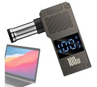 Adattatore di ricarica per computer portatile, 100 W, ricarica rapida | Adattatore di ricarica da tipo C a CC per la maggior parte dei computer portatili, dispositivi con porta di tipo C