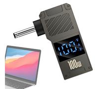 Adattatore di ricarica per computer portatile, 100 W, ricarica rapida | Adattatore per caricabatterie da tipo C a CC per notebook con porta di tipo C, casa, viaggi, la maggior parte dei computer