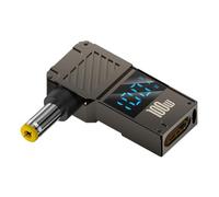 Adattatore di ricarica per laptop, 100 W, tipo C, da DC Charger Connector Tip with Digital Display, Plug Converter for Laptop, Tablet and Game Console Charging, Made to Last