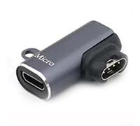 Adattatore di ricarica per orologio, adattatore USB multifunzione per Garmin Fenix 765 Instinct 2S Type C Light a Garmin Watch Charger (curva verticale)