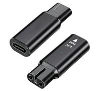 Adattatore di ricarica per rasoio tipo C da 4,3 V per Philips Norelco Oneblade QP2515, QP2520, con indicatore di carica, adattatore di ricambio per rasoio elettrico USB-C (cavo non incluso)