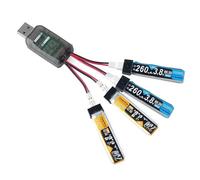 Adattatore di ricarica USB a 4 canali per 1S LiHv con indicatori LED facilmente commutabili e protezione intelligente