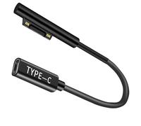 Adattatore di ricarica USB C per laptop da 65 W, cavo magnetico da 15 V, USB-C a magnetico, 100 W, 15 V, per Surface Pro 7/Pro 6/Pro 5/Pro 4/Pro 3, Surface Laptop 4/3/2/1, Surface Go 3/2/1