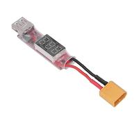 Adattatore di ricarica USB HaloVerde XT60 per batterie da 2S a 6S, un convertitore telefonico USB da 2 a 6S con lettura digitale per lo stato di alimentazione, funge da