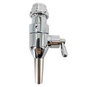 Adattatore di Riempimento Bottiglia di Riempimento Bottiglia Valvola di Biera in Acciaio Birra Nera Regolabile