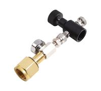 Adattatore di riempimento per bombola di gas per Soda Maker M18* 1,5 a 8 mm in ottone Cga320 per Terra Art Series 2000Psi Rsable serbatoio ricarica connessione per uso domestico di carbonazione