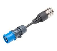 Adattatore di sicurezza JUICE CONNECTOR, CEE16 / 230V, monofase blu