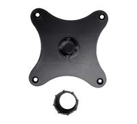 Adattatore di supporto con distanza tra i fori di 75 mm, piastra adattatore per supporto, testa a da 17 mm, orizzontale, verticale, pezzi di ricambio per monitor portatile digitale, distanza tra