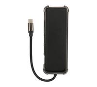 Adattatore di tipo C, squisito aspetto bellissimo Dock di espansione Uscita 4K ad alta definizione Velocità di trasmissione veloce Lettura dati veloce per computer con canale di tipo C