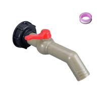 Adattatore di uscita a tenuta stagna Connettore per contenitore resistente per acqua piovana e sistemi di irrigazione Connettore riduttore a sfera