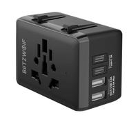 Adattatore di viaggio Blitzwolf BW-TA1 4 in 1 2xUSB + C + PD 20W