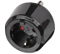 Adattatore Di Viaggio Euro Per India/Sud Africa, Messo A Terra - BRENNENSTUHL