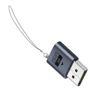 Adattatore di visualizzazione virtuale, adattatore di simulazione del segnale DP 4K, adatto per schede DP driver di visualizzazione virtuale, per blocco schermo, portatile, PC e telelavoro