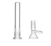 Adattatore diffusore chimico con down stem e adattatore ad imbuto, 14mm, 12cm, Set di 2