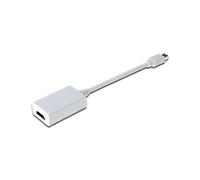 ADATTATORE DIGITUS MINI DISPLAYPORT TO HDMI, M/F, 0,15MT, Bianco, AK135005
