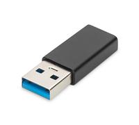 Adattatore Digitus USB-C USB 3.0 5 Gbit/s 15 W Alluminio