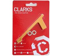 Adattatore dischi freno CLARKS - ruota anteriore 180 mm oro Post Mount