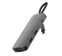 Adattatore display multiporta triplo USB-C Linq 7 in 1