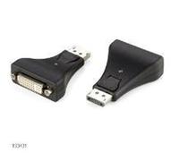 Equip 133431 Adattatore cavo DVI DisplayPort nero - Adattatore cavo (DisplayPort, DVI, connettore maschio/connettore femmina, 0,2 m, nero)