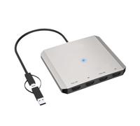 Adattatore display quad con chip SM768 Velocità di trasferimento dati HDMI 5 Gbps Docking universale compatibile con M1 M2 M3 M4