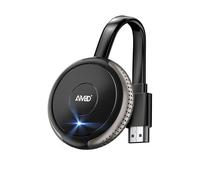 Adattatore display wireless AIMIBO 4K 5G - Film, programmi e TV in diretta Plug & Play da smartphone, tablet, laptop su qualsiasi TV - compatibile con i*OS, Android, Windows, Mac OS, Airplay, DLNA